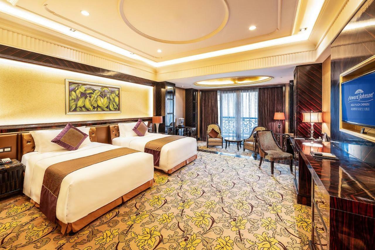 Howard Johnson Agile Plaza Chengdu Exteriör bild